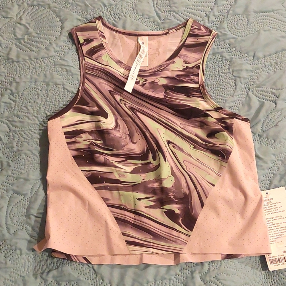 Lululemon Ventilated running tank top.